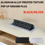 Multifunktionale langsam sitzende PopUpSchreibtischsteckdose