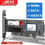 JEYI NVMe NGFF and mSATA SSD