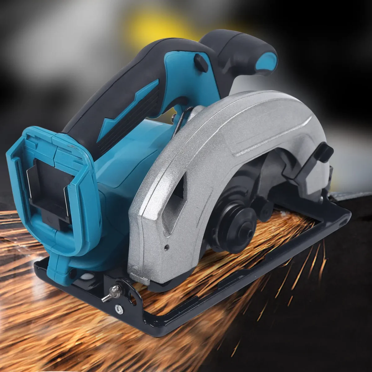 1380W Brushless Electric Circular Saw Miter Saw 178mm Cordless Dive Saw Power Tool for 18V Battery 4500RPM - Image 2