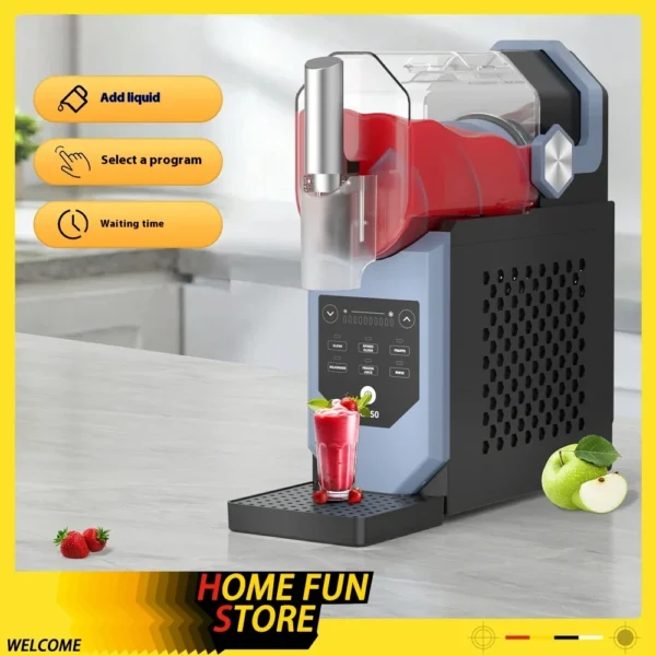 Multi-Functional With Cover Automatic Ice Machine Soft Ice Large Capacity Ice Crusher Customized Household Snow Melting Machine