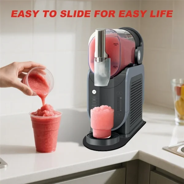 Smoothie Maker Mat And Nozzle For Ninja Slushie Machine FS301 FS300 Non-Slip Base Accessory For Frozen Drink Machines-A98U