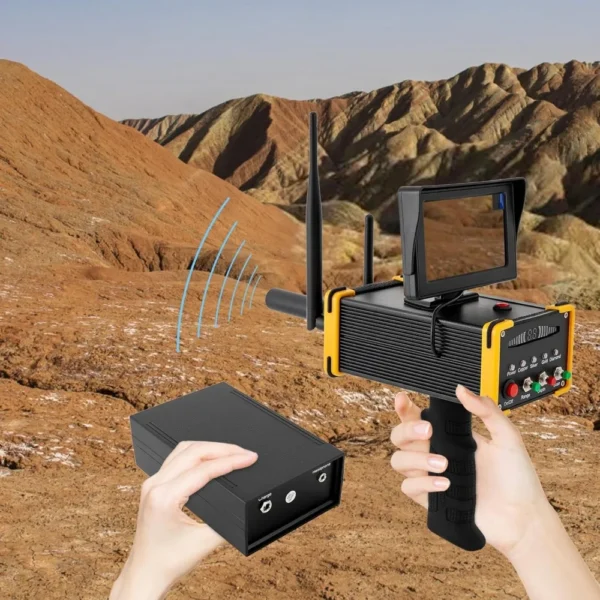 Gold Detector Adult Gold Tester Metal Detector Professional Set Handheld Antenna Metal Detector with Screen for Silver Gold