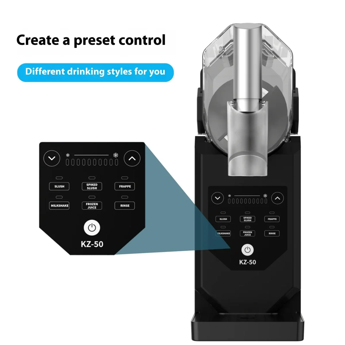 Multi-Functional With Cover Automatic Ice Machine Soft Ice Large Capacity Ice Crusher Customized Household Snow Melting Machine - Image 5