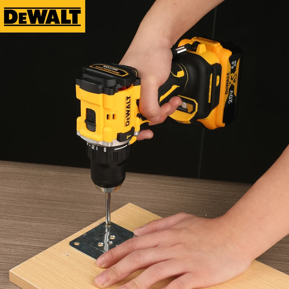 DEWALT DCD805 20V Power Tools Brushless Impact Drill Cordless Electric Screwdriver Multi-Function Hand Drill - Image 4