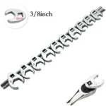 10Pcs 38Inch Drive Crowfoot Wrench 10