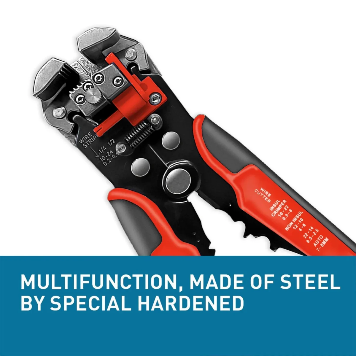 Professional Electrician Wire Tool Cable Wire Stripper Cutter Crimper Automatic Crimping Stripping Plier - Image 2