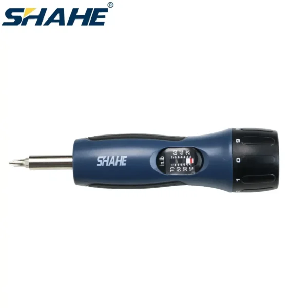 SHAHE 1/4" Drive Torque Screwdriver Wrench Set 10-70 In.lb Torque Wrench Set for Maintenance Tools Bike Repairing and Mounting