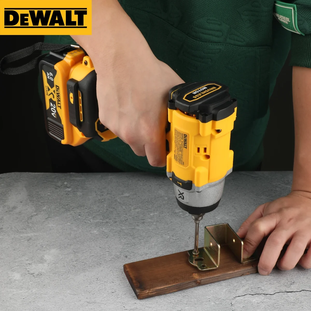 DEWALT DCF922 ATOMIC 20V MAX 1/2 in. Cordless Impact Wrench Variable Speed Electric Wrench with Detent Pin Anvil Bare Tool - Image 2
