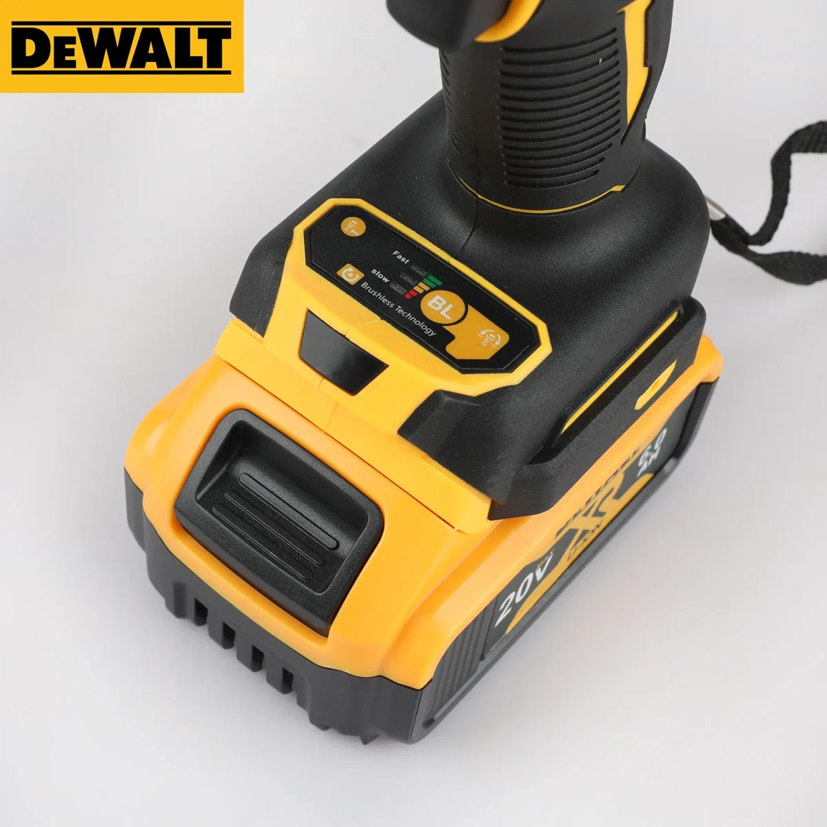 DEWALT DCF922 ATOMIC 20V MAX 1/2 in. Cordless Impact Wrench Variable Speed Electric Wrench with Detent Pin Anvil Bare Tool - Image 5