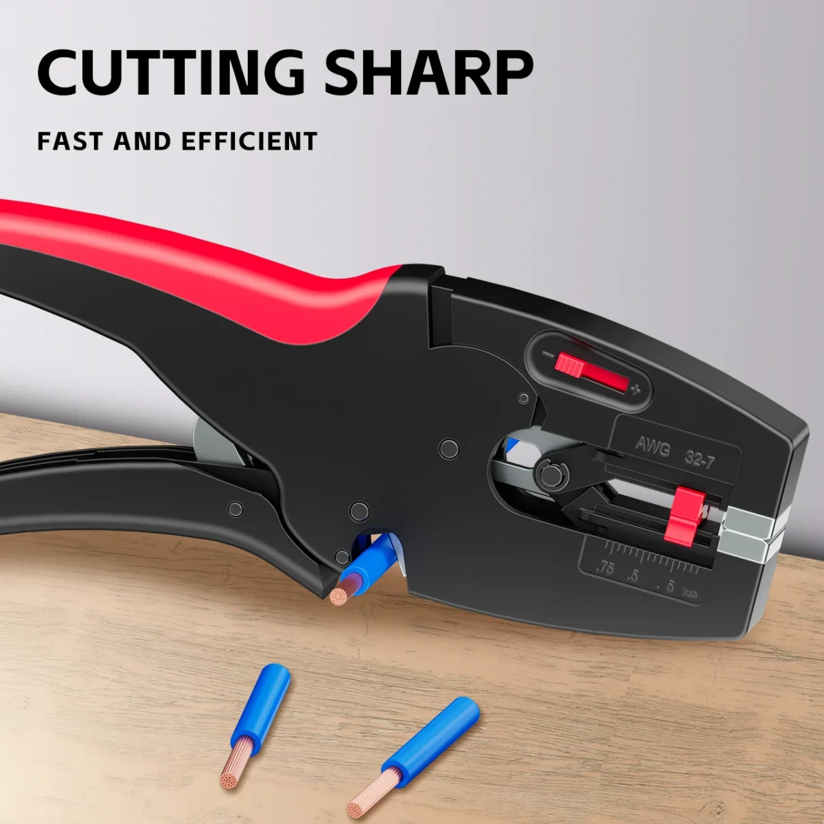 Automatic Wire Stripper and Cutter Pliers 2 in 1 Heavy Duty Tools 0.03-10mm²/32-7AWG Mini Multifunctional Electrical Repair - Image 2