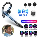 Bluetooth 54 Headphones Wireless Headset Dual