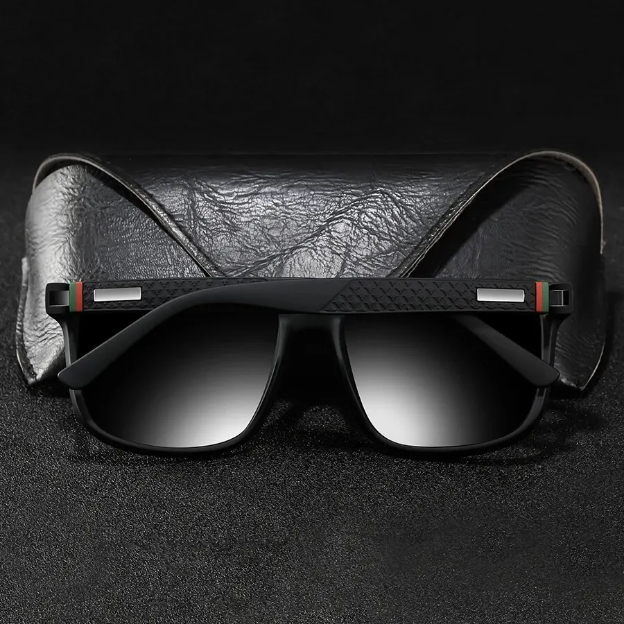 Fashion Vintage Square Sunglasses Men Women Luxury Brand Designer Men's Sun Glasses Driving Fishing UV400 Eyewear Man - Image 3