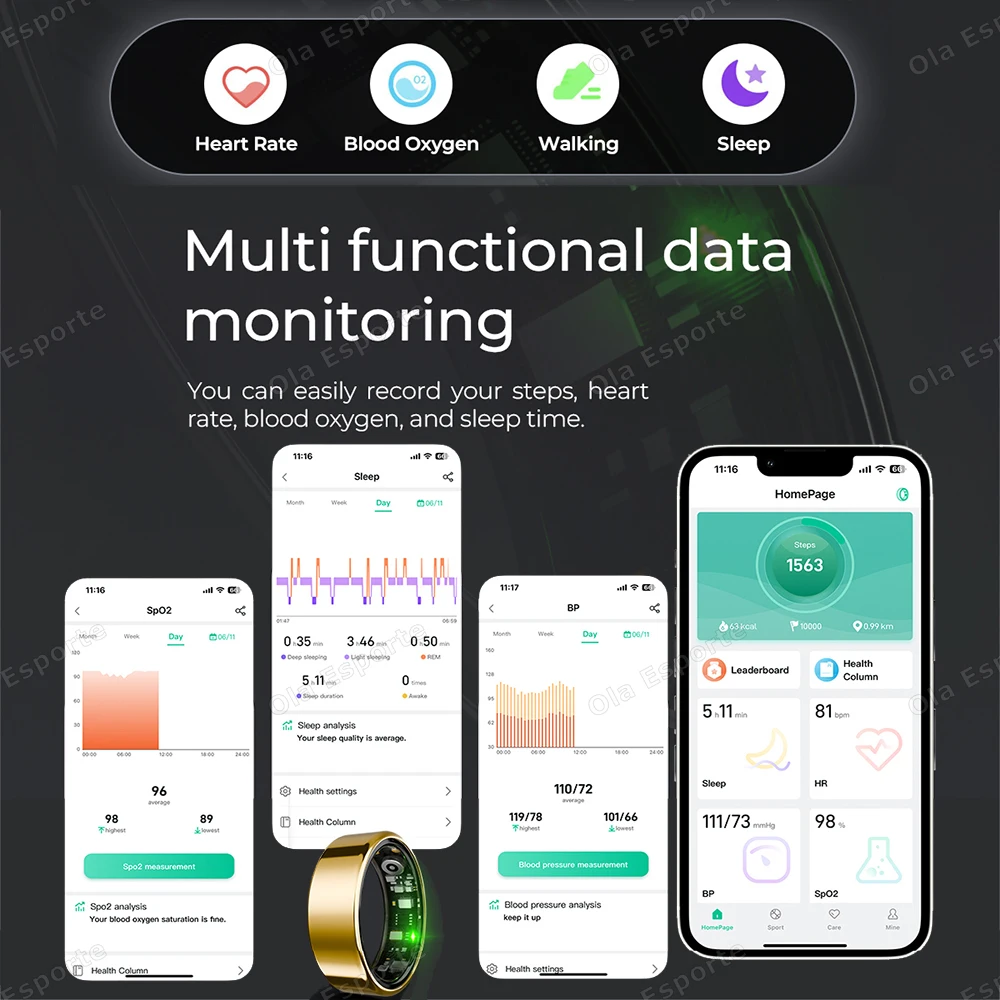 2025 New Smart Ring Heart Rate - Image 3