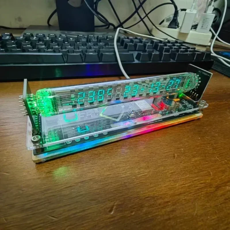 Nixie Tube Table Clocks Vacuum-tube Digital Tabletop Glow Tube Clock Electronic Watches Room Decorating Items Office Desk Gift - Image 4