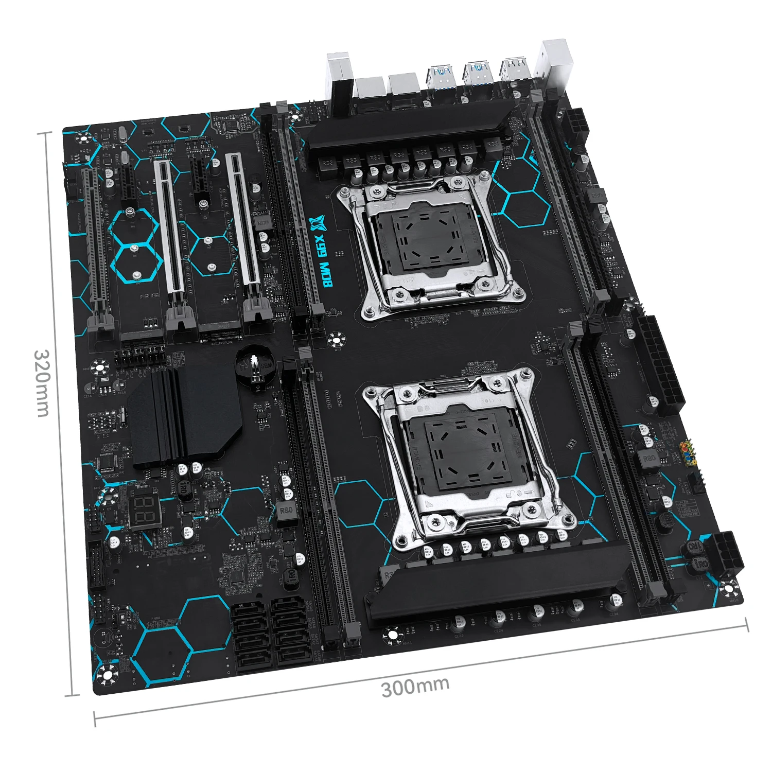 MACHINIST X99 MD8 Dual CPU Motherboard Kit Set Optional lntel Xeon E5 2680 V4 LGA2011-3 DDR4 32GB RAM C612 chip Server Computer - Image 3