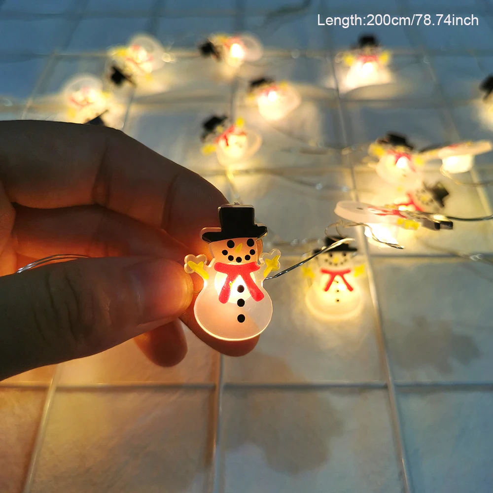 Runtowo Santa Claus Snowman LED Light - Image 5