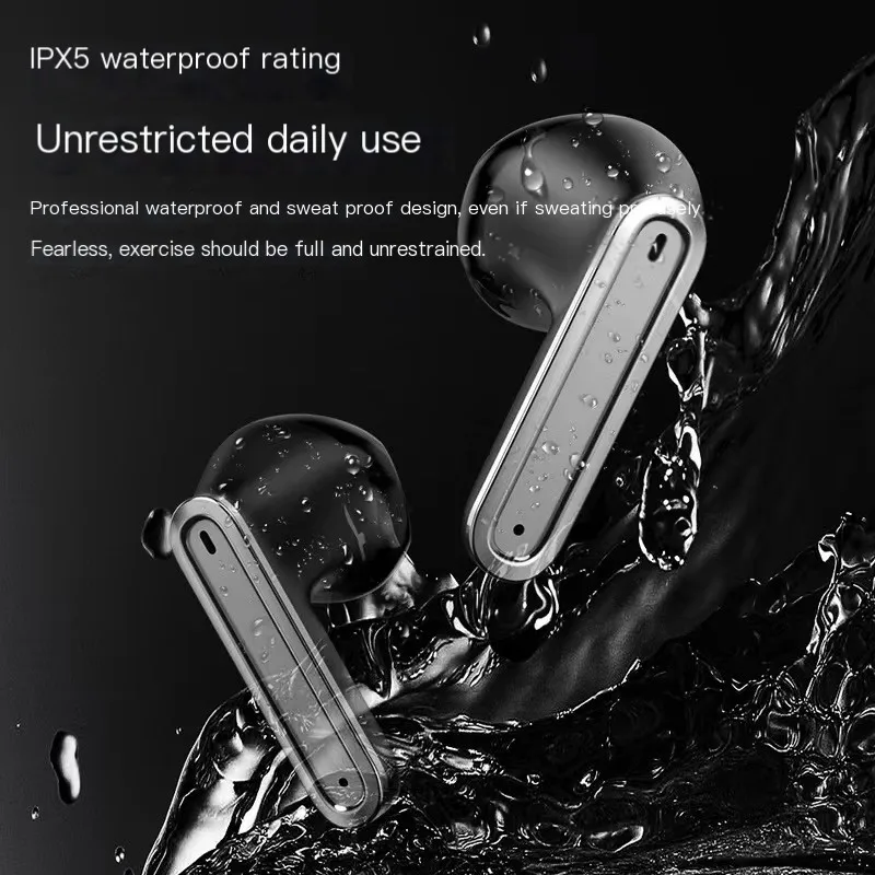 Full-color Touch Screen Bluetooth 5.4 Earphones Call Noise Reduction Rotating Design Gamer Headset IPX5 Waterproof Headphones - Image 5