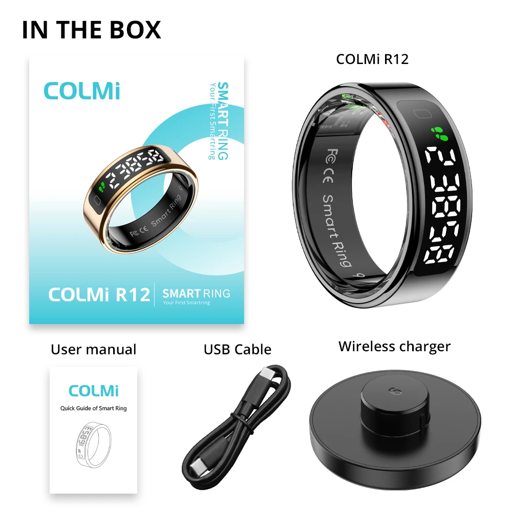 2025 COLMI R12 Smart Ring with - Image 6