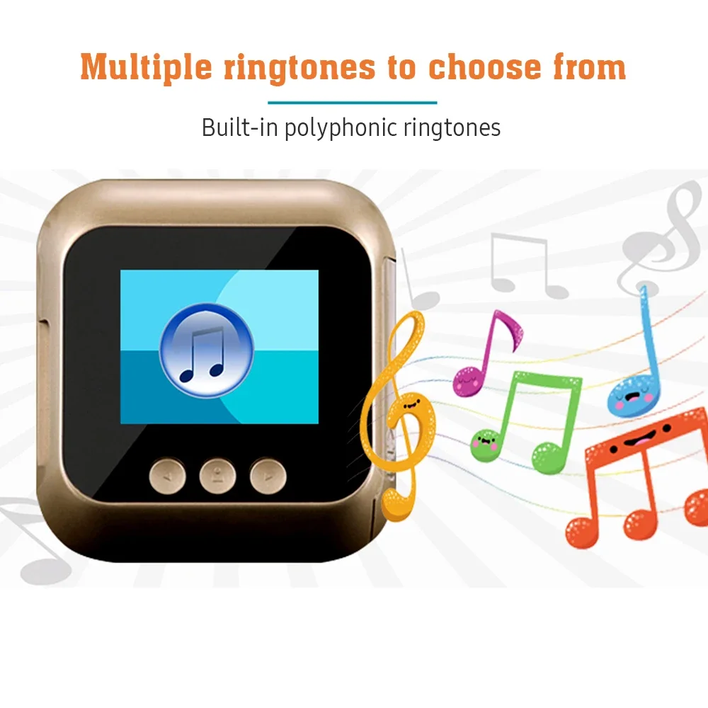 Video Doorbell Door Viewer Camera Door Peephole Door Camera Doorbell with Wireless Monitor Live Night Vision for Home Office - Image 2