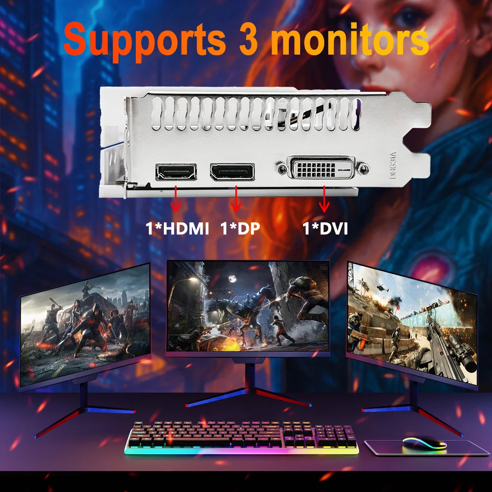 SOYO Graphics Cards Radeon RX580 8G - Image 4