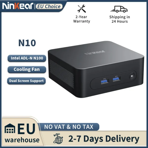 Ninkear N10 Mini PC Intel N100