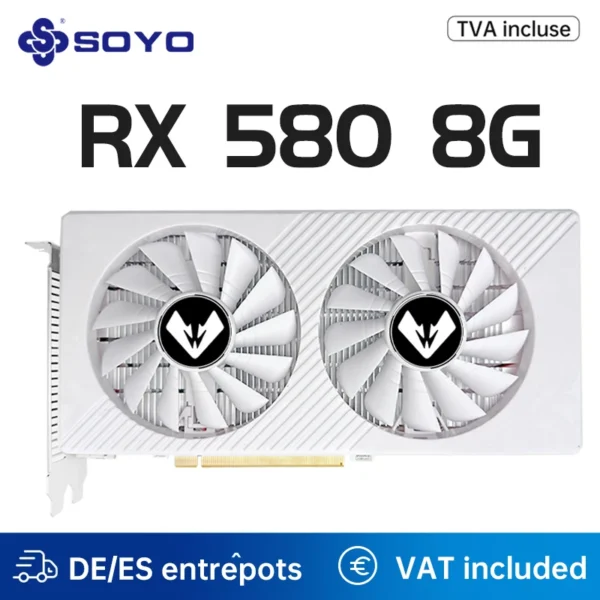SOYO Graphics Cards Radeon RX580 8G