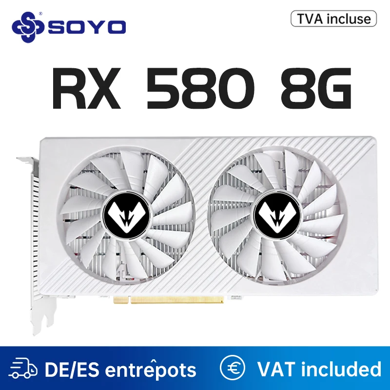 SOYO Graphics Cards Radeon RX580 8G