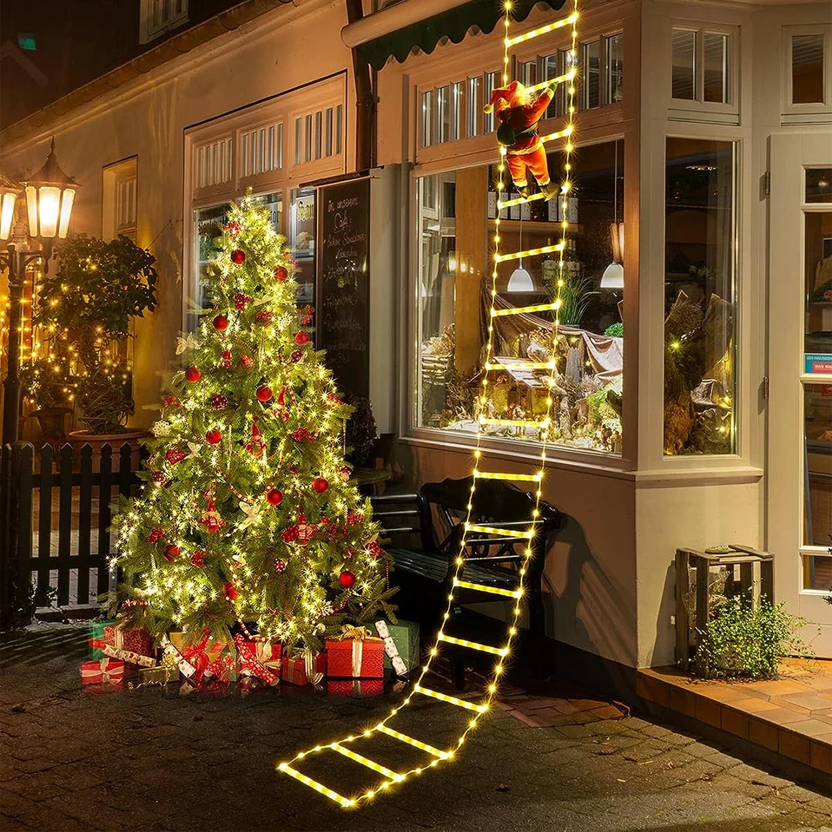 3M Santa Claus Climbing Ladder Outdoor - Image 3