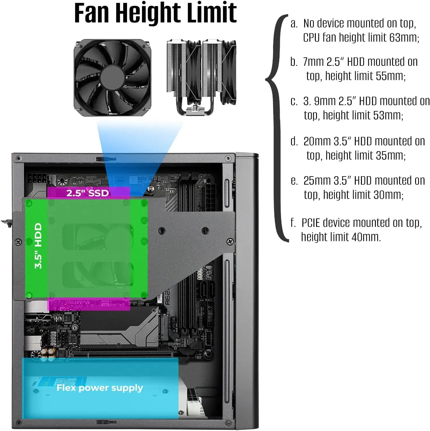 Mini ITX Case ARGB Small Form - Image 5