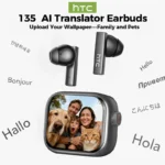 【Custom Wallpaper】HTC NE40 Earphones Bluetooth V6 TWS Sports AI Translator Earbud Noise Reduction Wireless Headphones With Mic