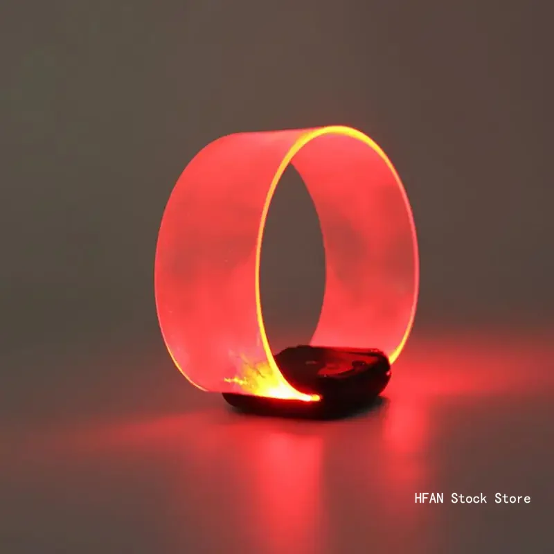 Silicone Sound Controlled LED Light Bracelet Led Light-emitting Bracelet Light Band Entertainment Party Wristband Halloween Belt - Image 3
