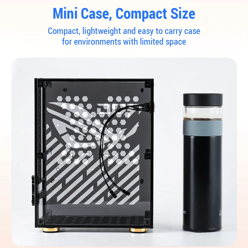 Portable Small Computer Case Shell Compact - Image 4
