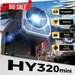 HY320 Mini Portable Projector 4K 1080P