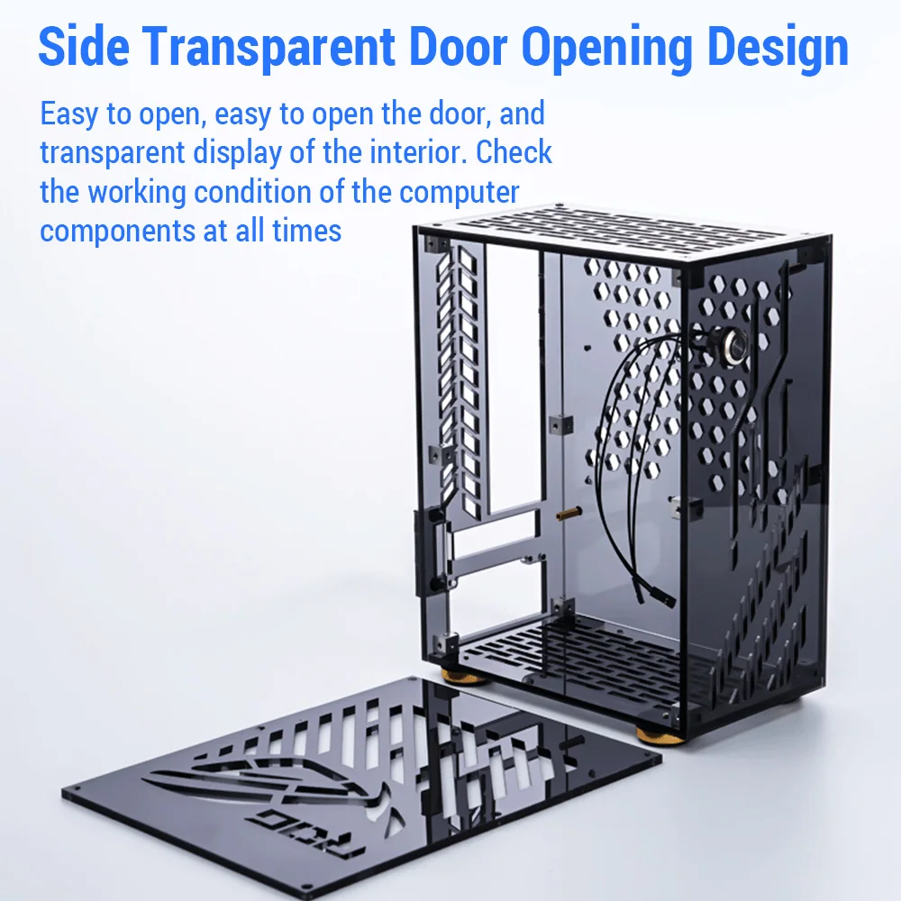 Portable Small Computer Case Shell Compact - Image 5