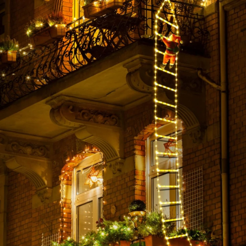 153M Christmas Decoration LED Santa Claus - Image 5