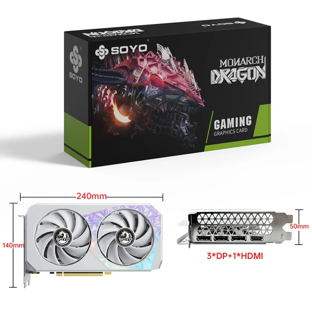 SOYO Original NVIDIA RTX3060 12G Graphics - Image 6