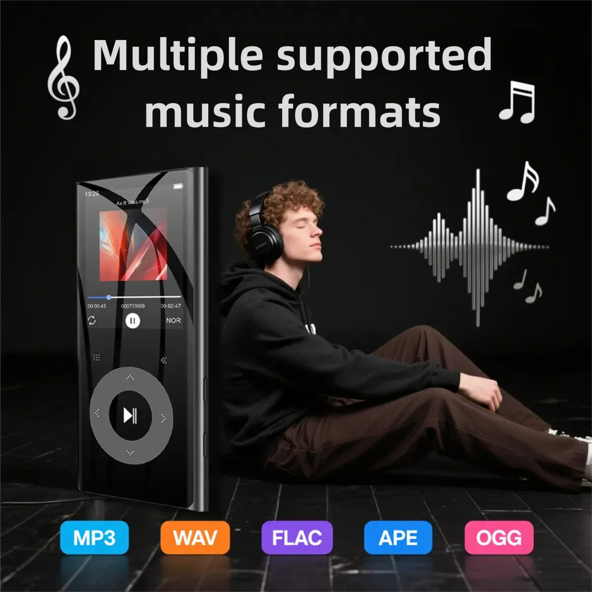 Lecteur MP3 Player TypeC Portable Walkmen - Image 2