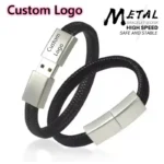 Bracelet USB Flash Drive 64GB Black Wristband Pen Drive 32GB Creative Gifts Memory Stick 16GB Water Proof External Storage 8GB