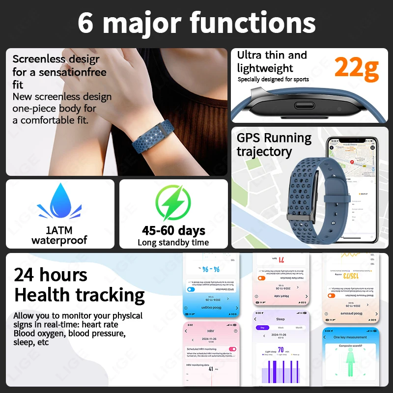 New Sport Fitness Tracker Smart Bracelet - Image 6