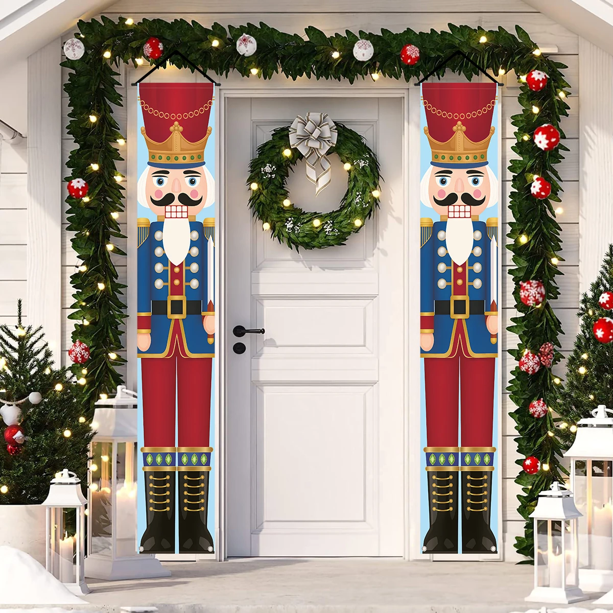 Christmas Hanging Door Banner Merry Christmas - Image 5