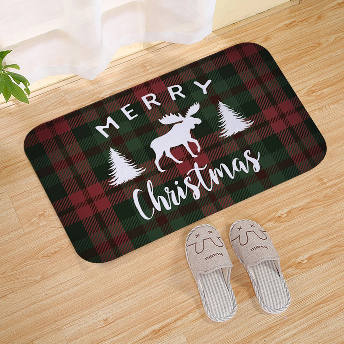 Christmas Door Mat Santa Claus Outdoor - Image 6