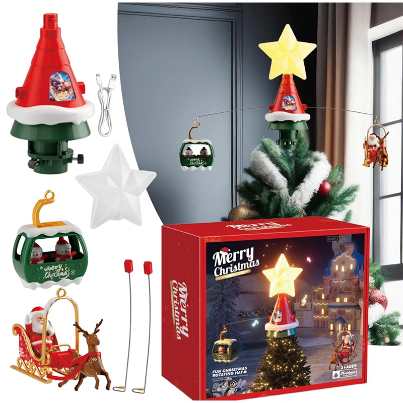 Christmas Train Christmas Tree Home Decoration2025 - Image 2