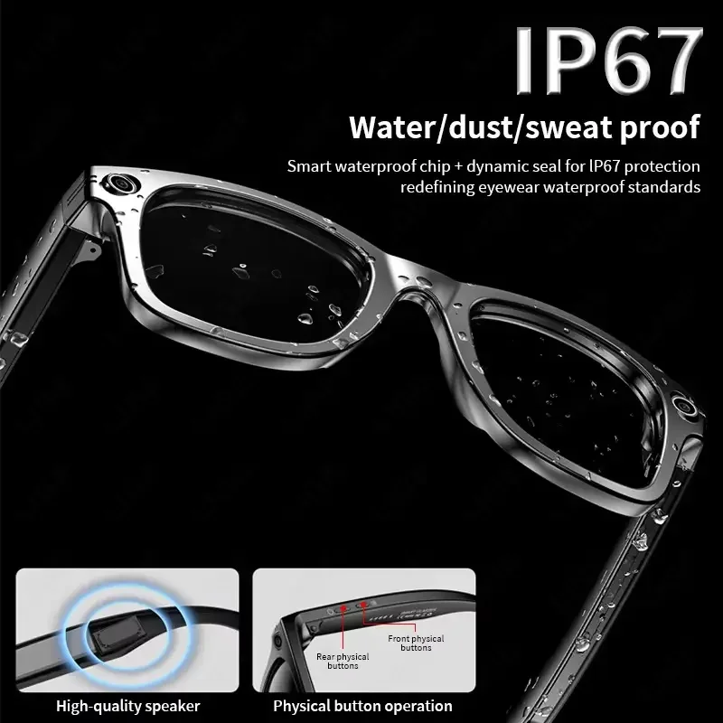 AI Smart Glasses with 8MP Camera - Image 6