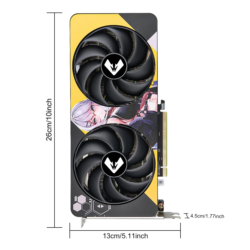 SOYO AMD Radeon RX7600 8GB Gaming  Graphics Card - Image 2