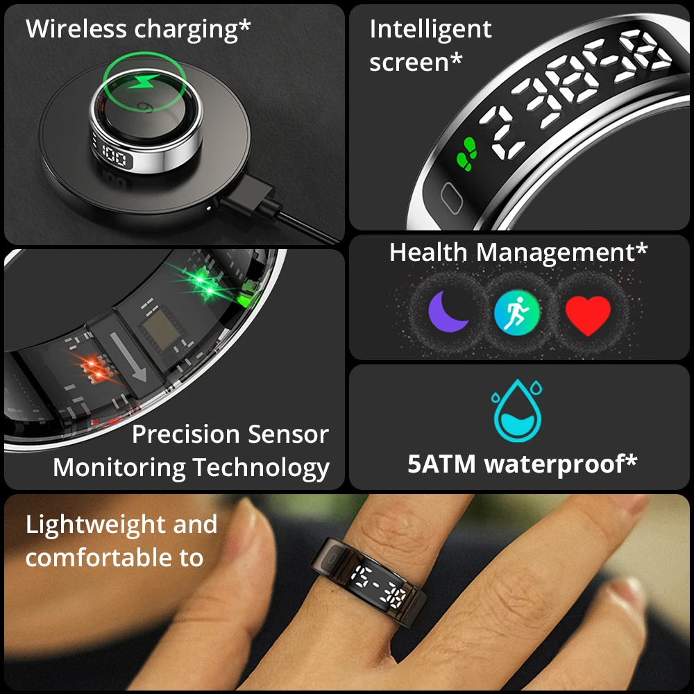2025 COLMI R12 Smart Ring with - Image 2