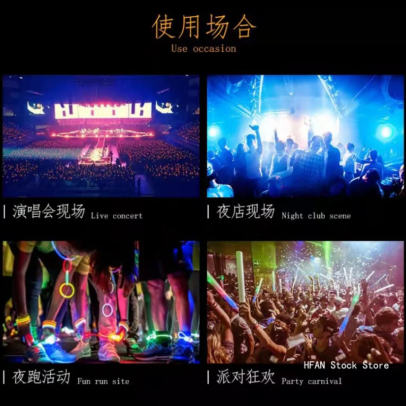 Silicone Sound Controlled LED Light Bracelet Led Light-emitting Bracelet Light Band Entertainment Party Wristband Halloween Belt - Image 5