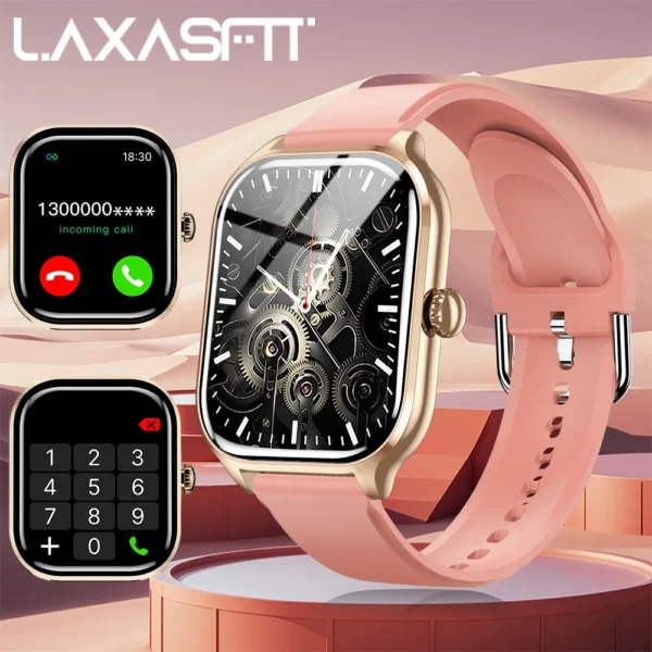 LAXASFIT 2025 New Smart Watch Bluetooth