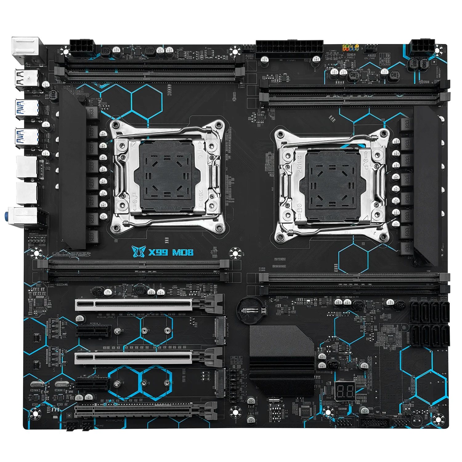 MACHINIST X99 MD8 Dual CPU Motherboard Kit Set Optional lntel Xeon E5 2680 V4 LGA2011-3 DDR4 32GB RAM C612 chip Server Computer - Image 6