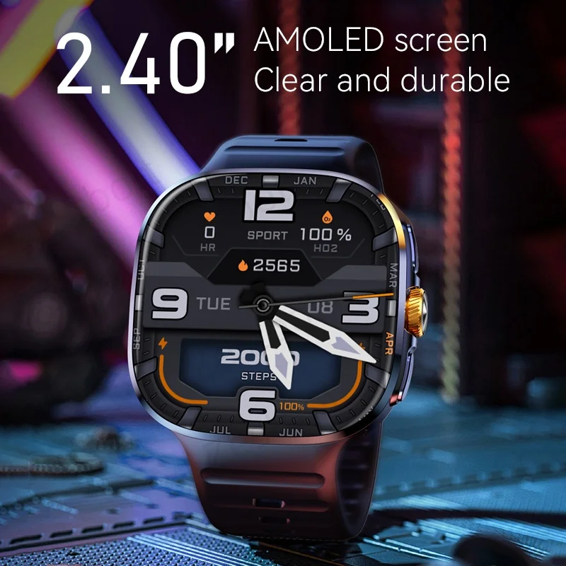 M99 Smartwatch 5G With 2.4inch Amoled Screen 900W Rotating Camera WIFI GPS Position Compass NFC Bluetooth Smart Watch Men Women - Image 3