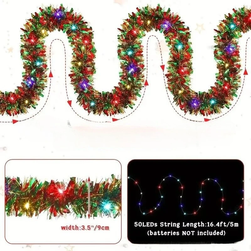 510M Christmas Color Strip Light String - Image 5